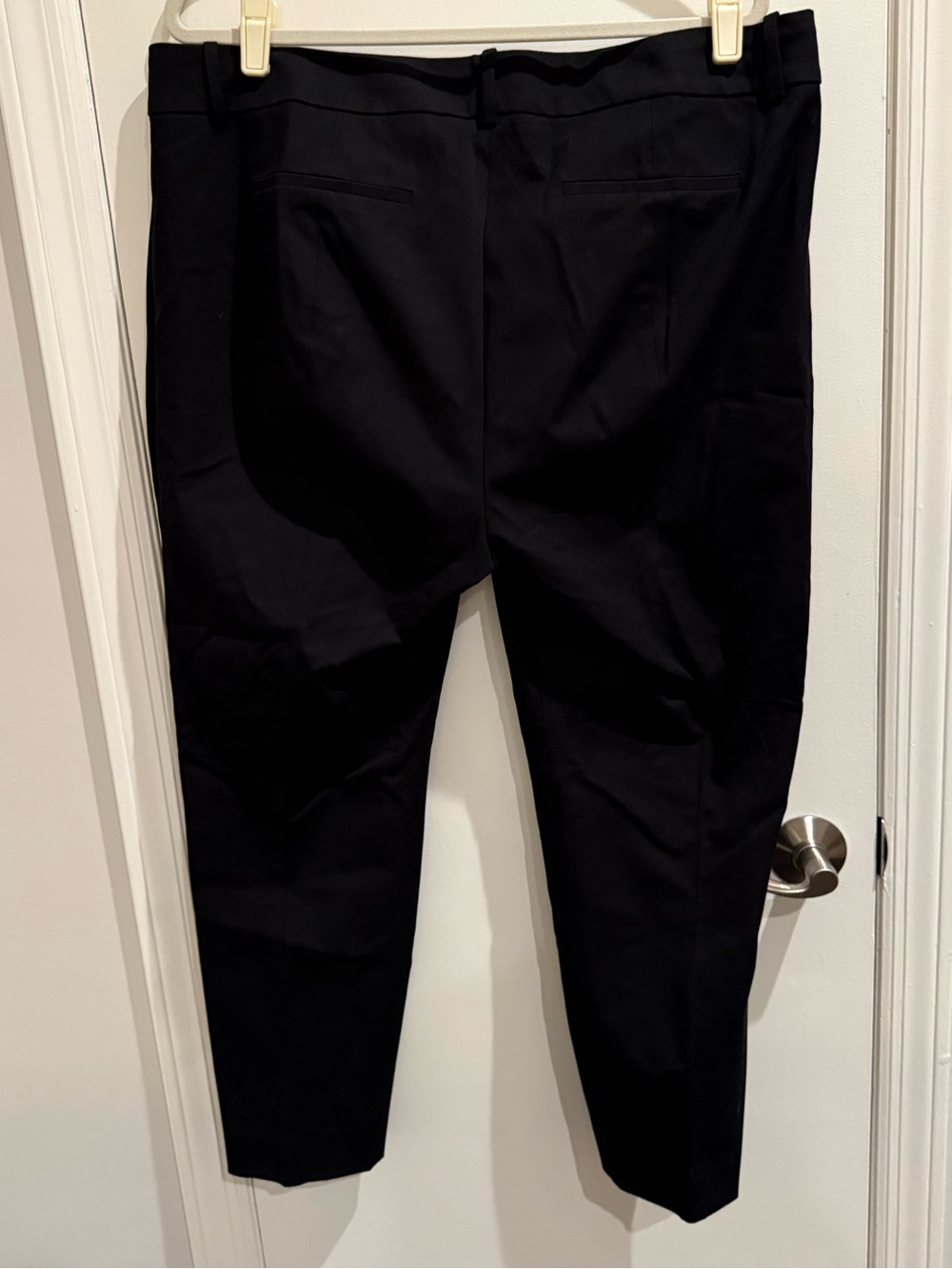J. Crew Cameron Slim Crop Pant in Black Bi-Stretch Cotton - Picture 6 of 6
